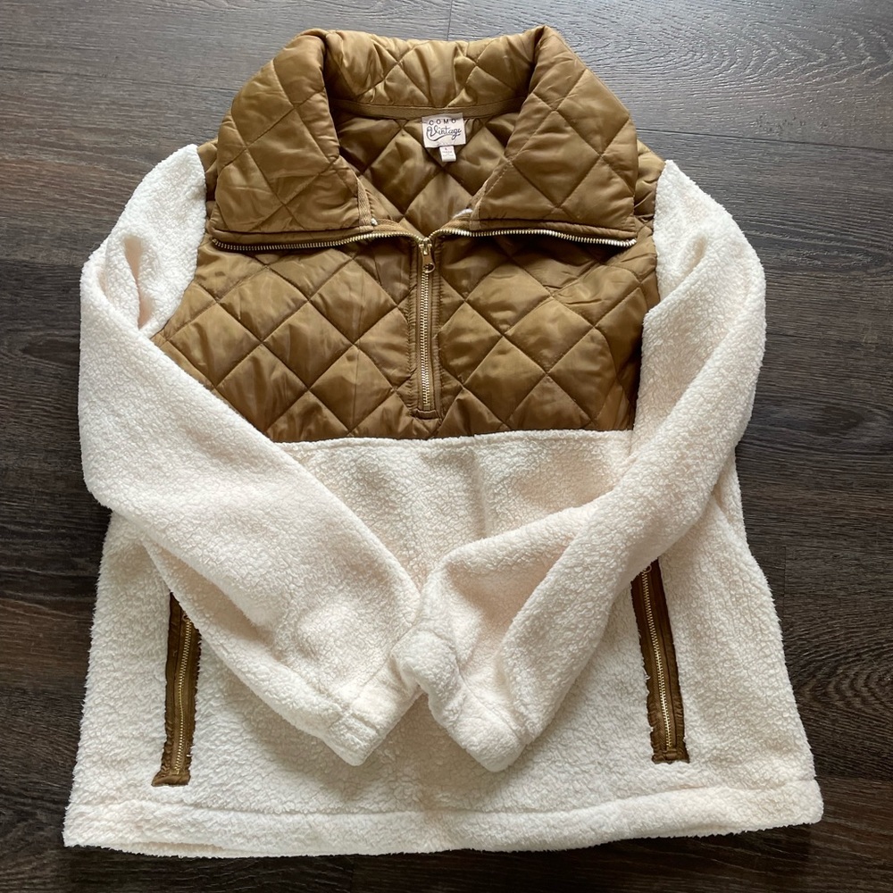 Women’s Quilted 1/4 zip pullover
